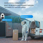 Dual-Lens Solar Security Camera for Total Coverage
