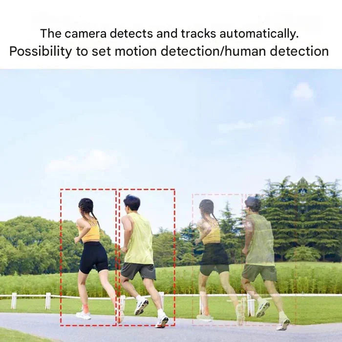 Dual-Lens Solar Security Camera for Total Coverage
