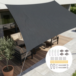 Rectangular Waterproof Sun Shade for All-Weather Comfort