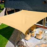 Rectangular Waterproof Sun Shade for All-Weather Comfort