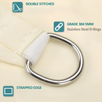 Rectangular Waterproof Sun Shade for All-Weather Comfort