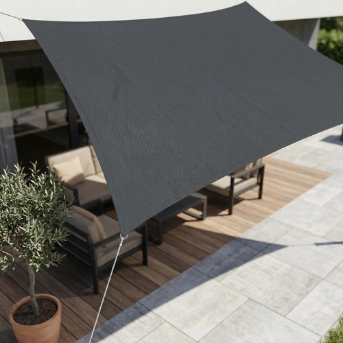 Rectangular Waterproof Sun Shade for All-Weather Comfort