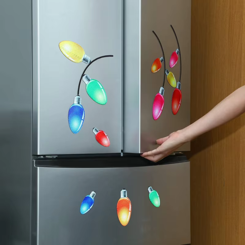 Luci da tavolo riflettenti per le feste con bagliore magnetico