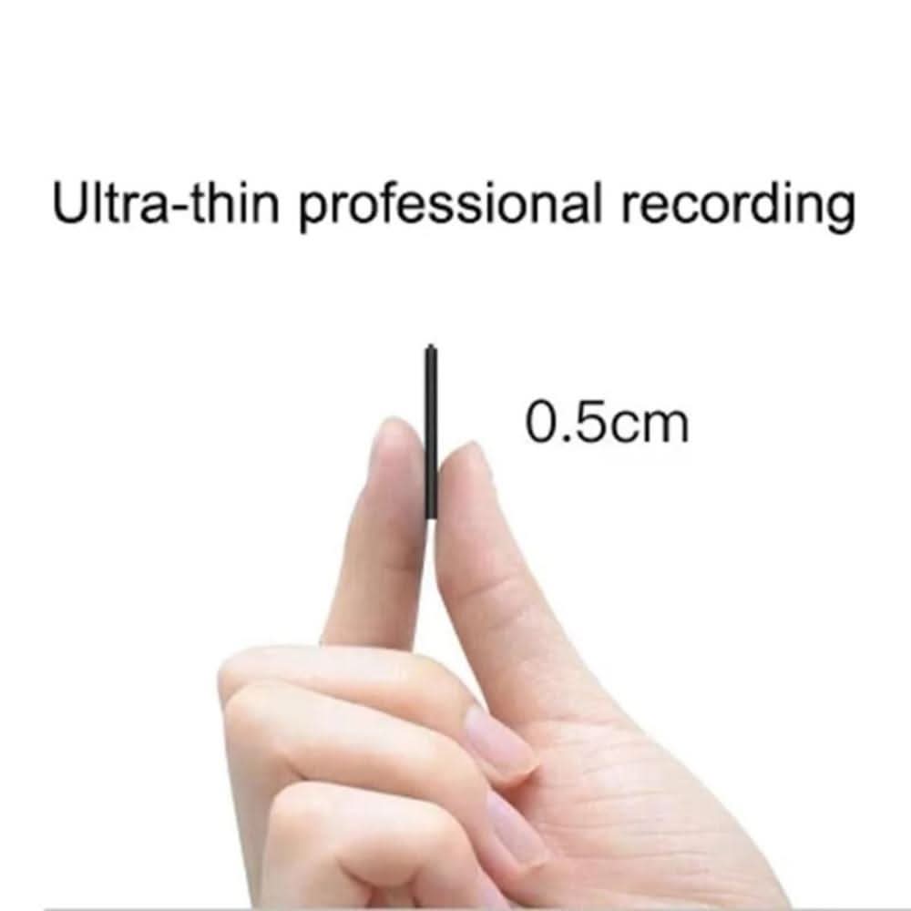 Compact Voice Recorder With Smart Voice Activation