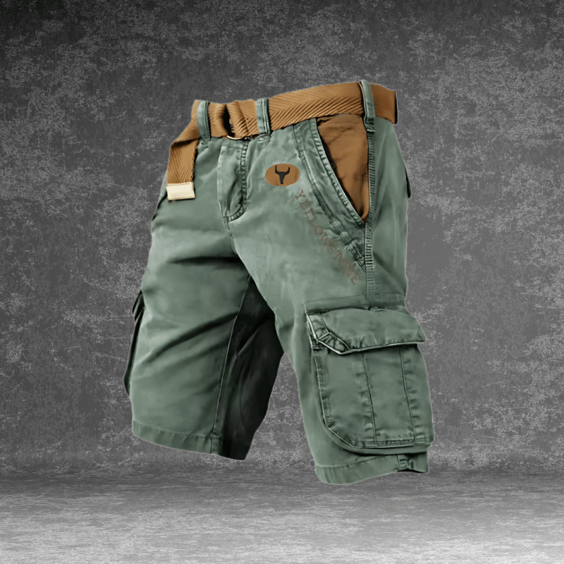Pantaloncini cargo da uomo per comfort e utilità tutto il giorno