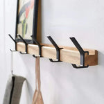 Wall Storage Rack For An Artful Entryway