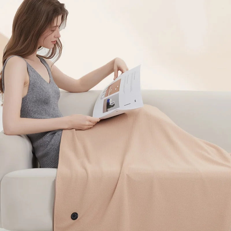 Wearable Heated Blanket For Instant Cozy Warmth