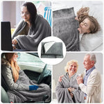 Wearable Heated Blanket For Instant Cozy Warmth