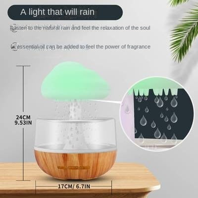 Regenwolken-Luftbefeuchter für ruhige Atmosphäre