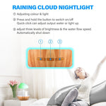 Regenwolken-Luftbefeuchter für ruhige Atmosphäre