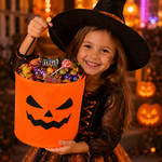 Halloween Candy Bucket Set for Festive Character