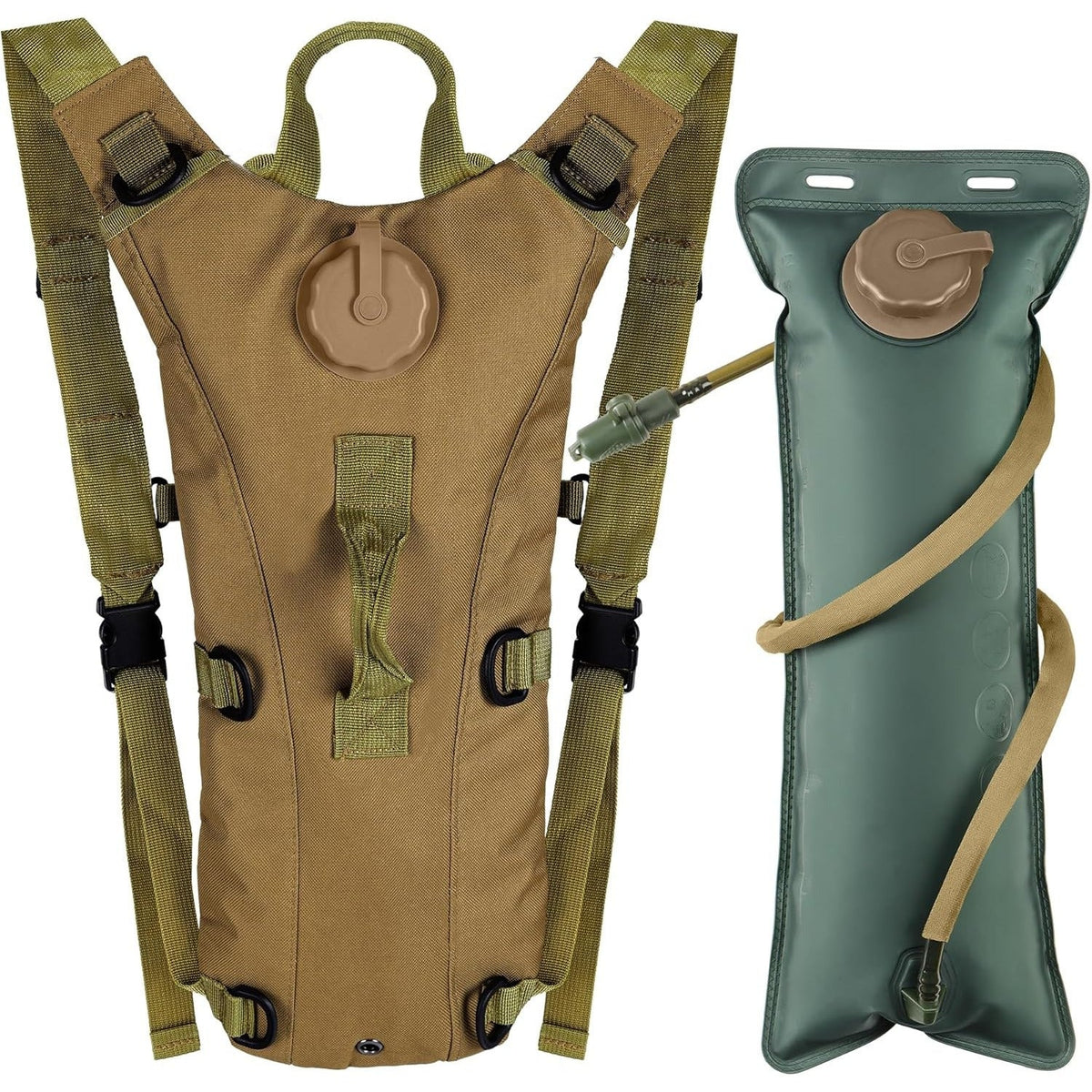 Tactical Hydration Pack Backpack with 3L Bladder