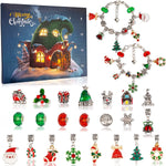 Calendario dell'Avvento Fai-da-Te per Creare Braccialetti Festivi