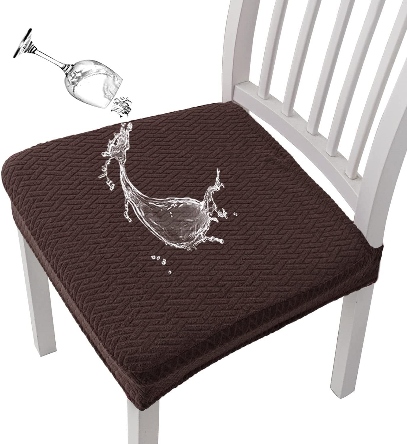Waterproof Jacquard Chair Cover For Artful Protection