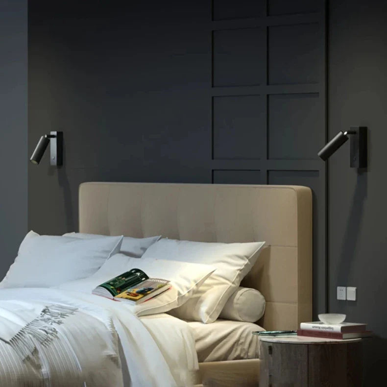 Pivoting LED Bedside Table Light for Focused Reading