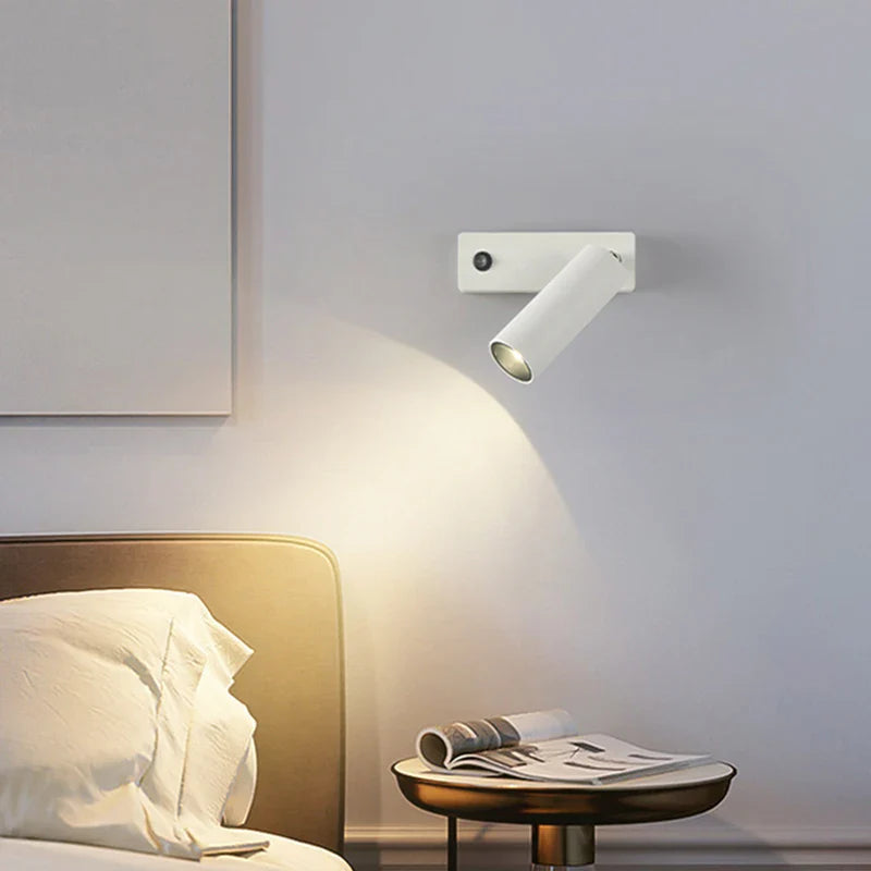 Pivoting LED Bedside Table Light for Focused Reading