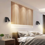 Pivoting LED Bedside Table Light for Focused Reading