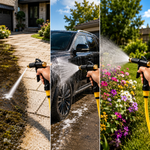 High-Pressure Water Blaster – Effortless Outdoor Cleaning