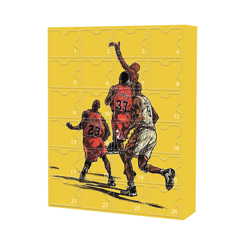 NBA Advent Calendar Table For Fan Displays