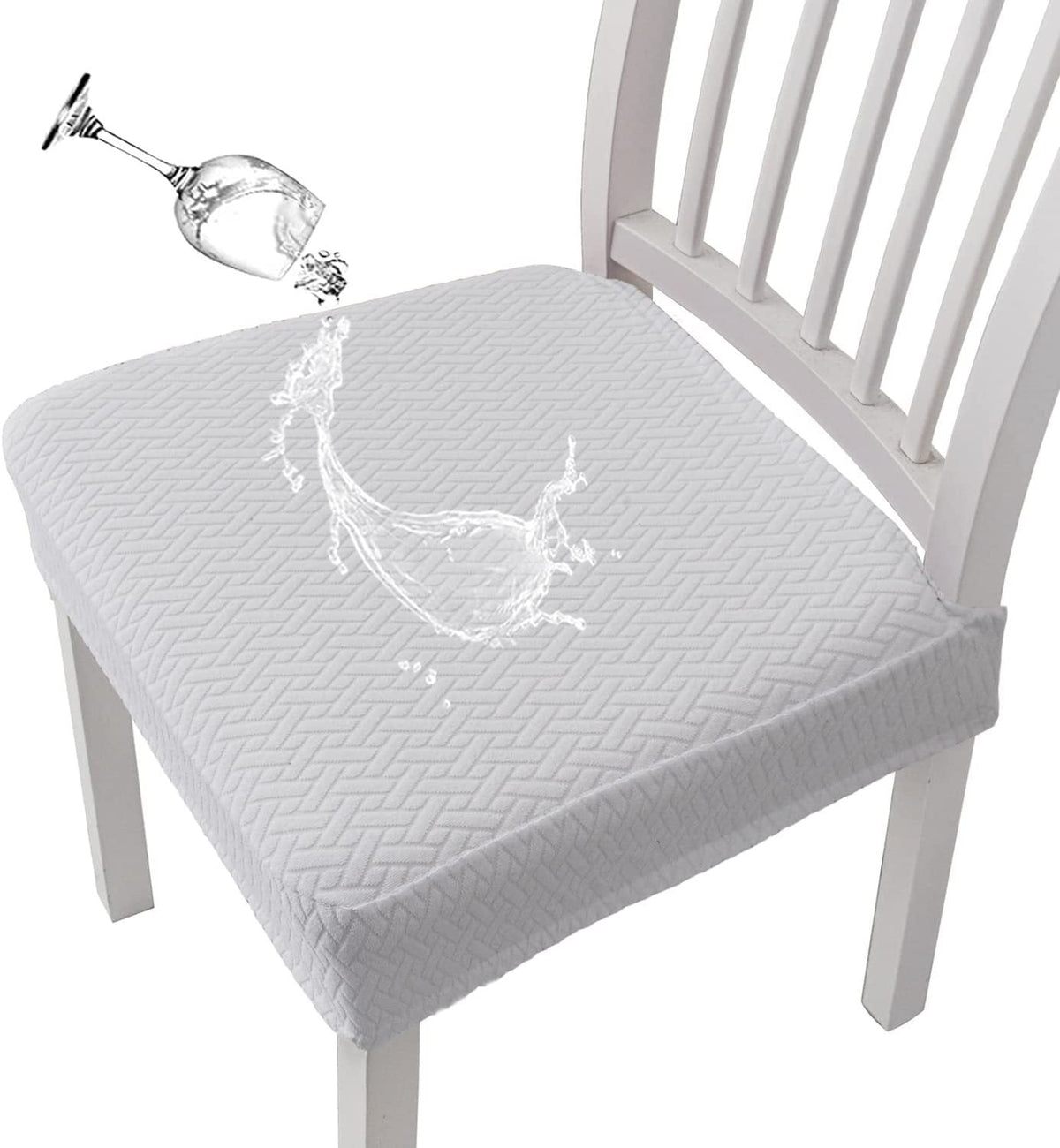 Waterproof Jacquard Chair Cover For Artful Protection