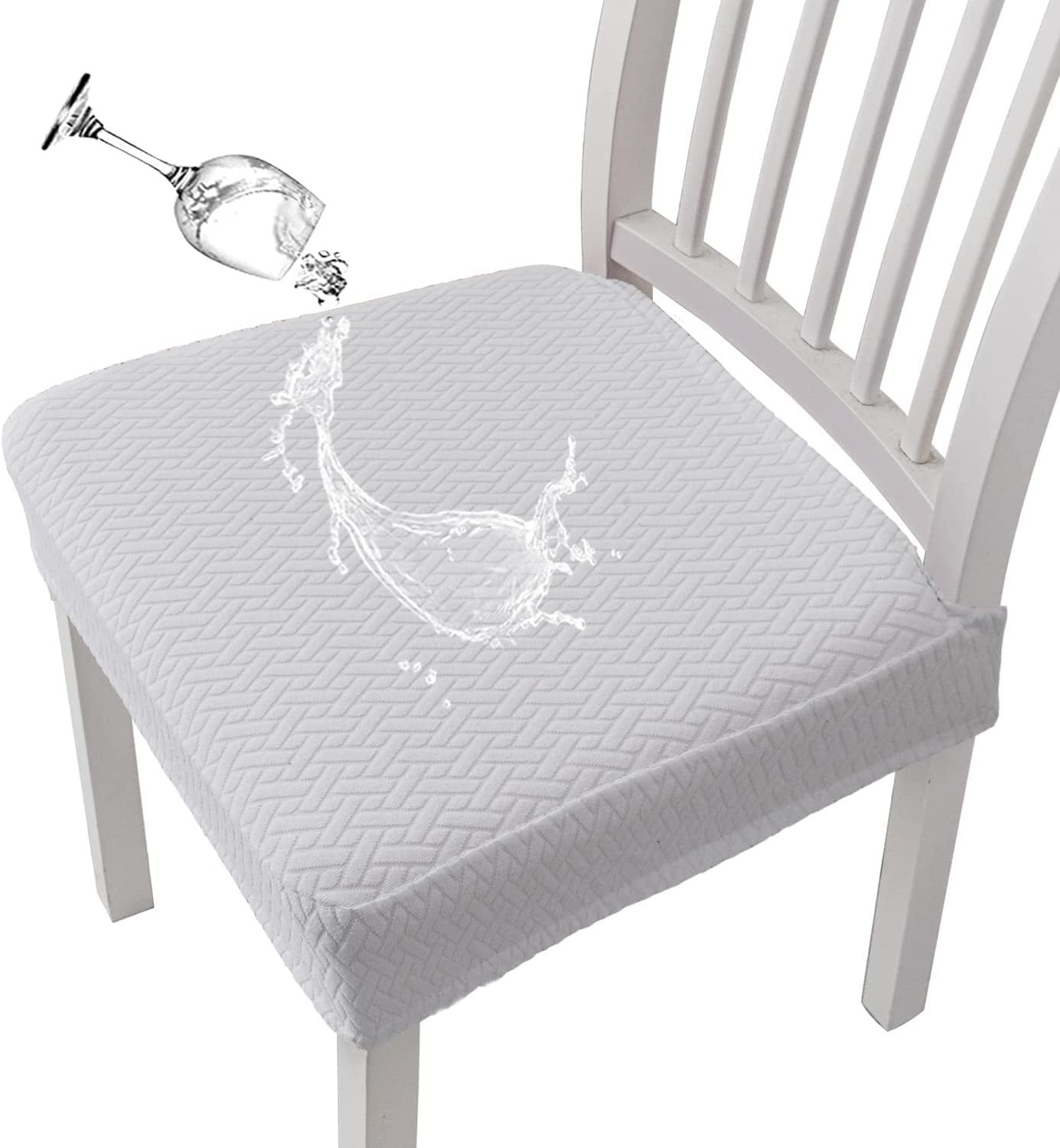 Waterproof Jacquard Chair Cover For Artful Protection