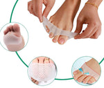 Breathable Footwear Pads for Forefoot Comfort