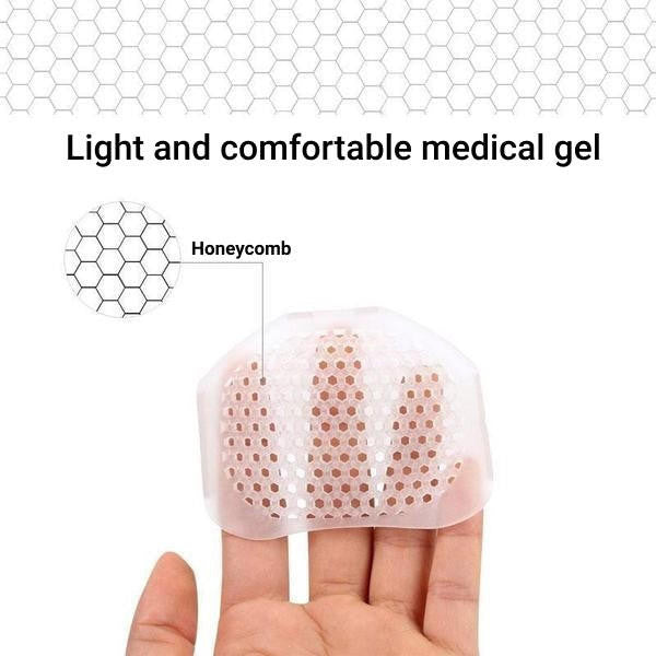 Breathable Footwear Pads for Forefoot Comfort