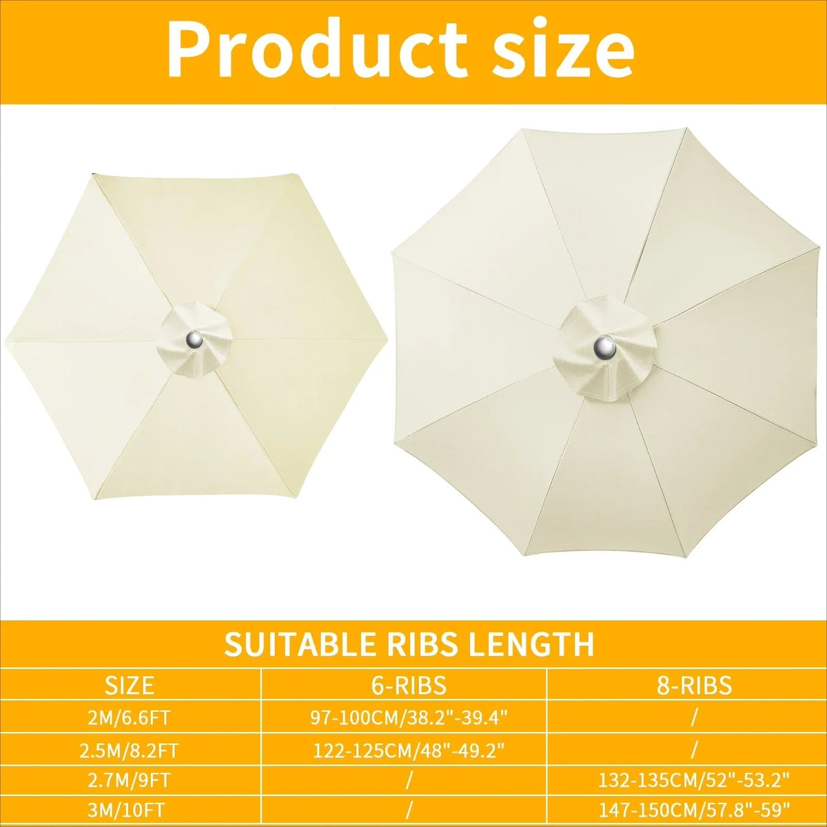Outdoor Umbrella Canopy Cover For Patio Refresh
