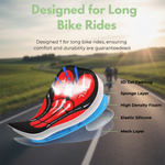 Gel-Padded Cycling Shorts for Pain-Free Rides