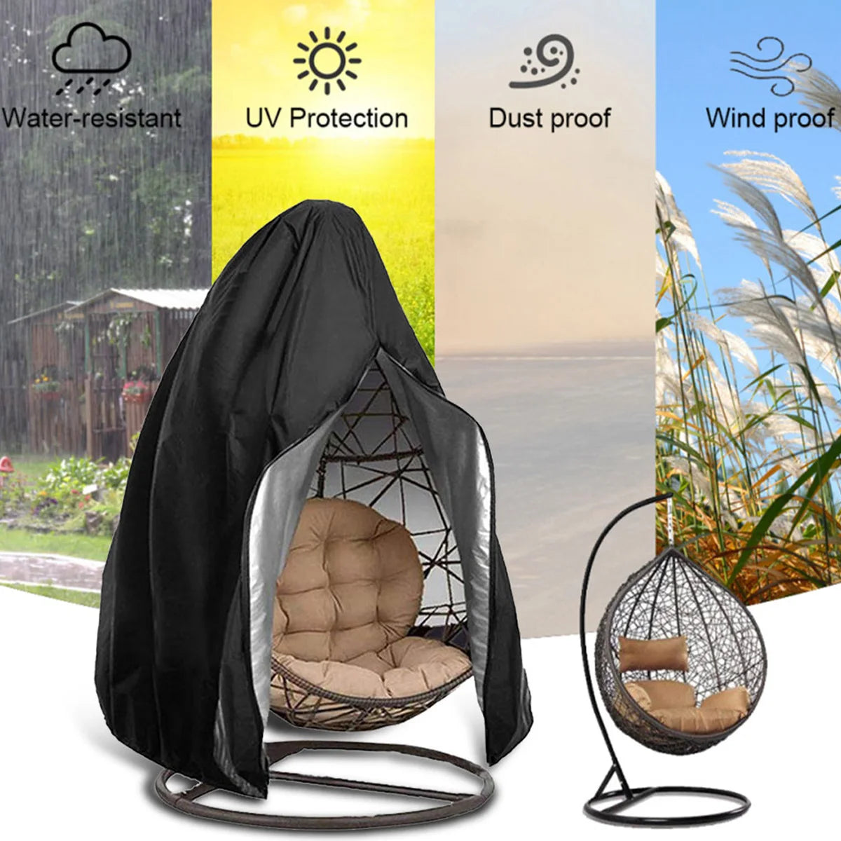 Hanging Chair Cover for All-Season Protection