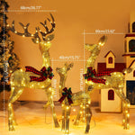 Luminous Elk Sleigh Holiday Lighting