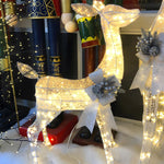 Luminous Elk Sleigh Holiday Lighting
