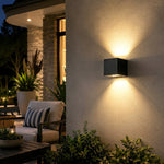 Illuminazione da Parete Nordica Up Down per Facciate Imponenti