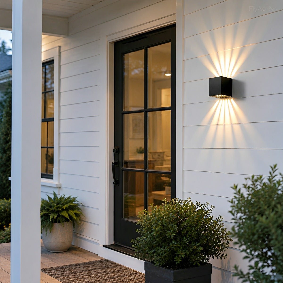 Illuminazione da Parete Nordica Up Down per Facciate Imponenti
