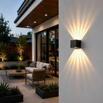 Illuminazione da Parete Nordica Up Down per Facciate Imponenti