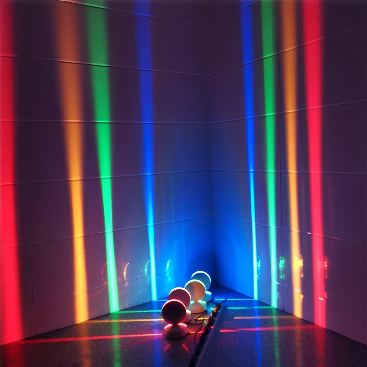 Cyberpunk LED Wall Light With Futuristic Beam