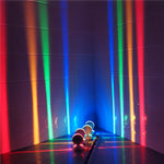 Cyberpunk LED Wall Light With Futuristic Beam