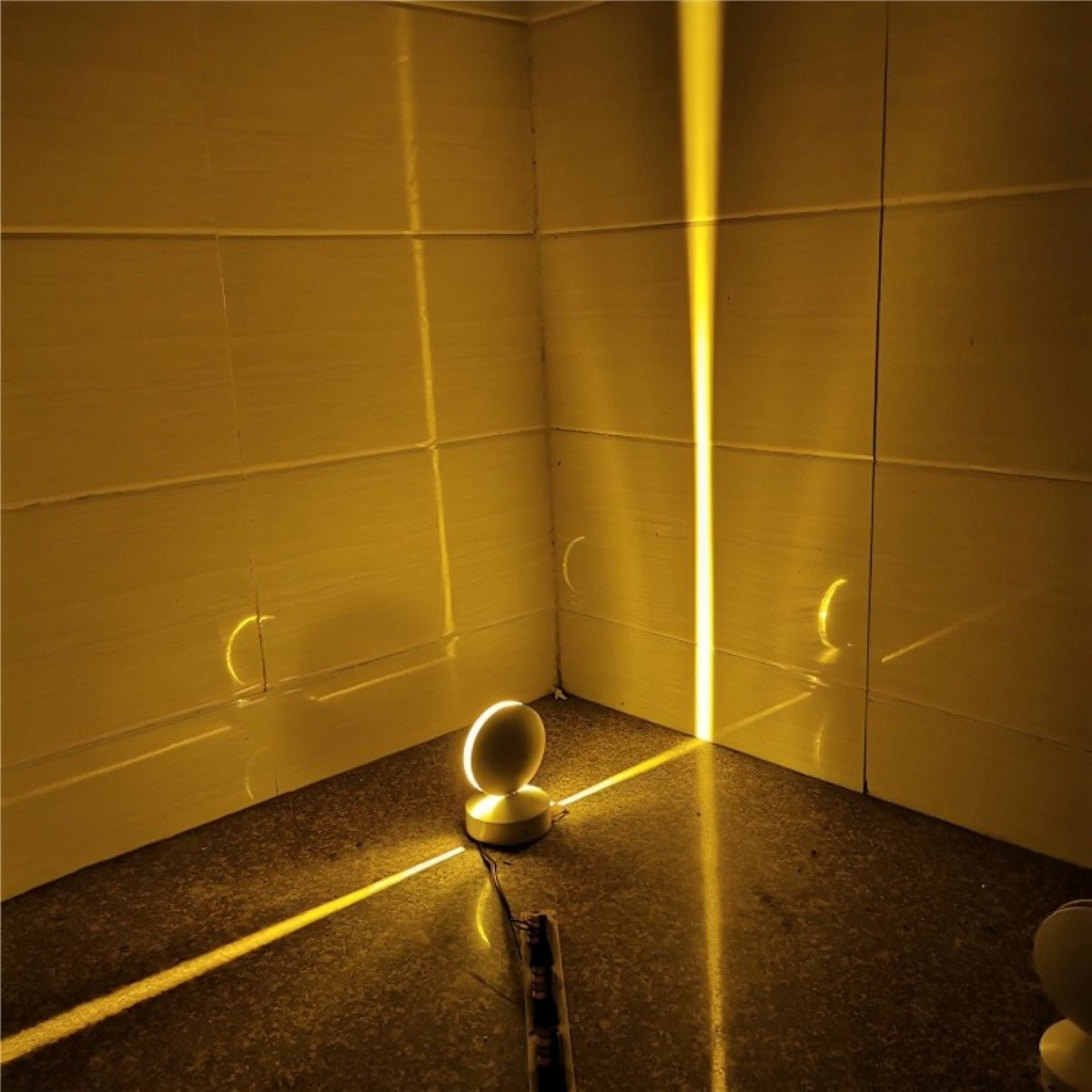 Cyberpunk LED Wall Light With Futuristic Beam