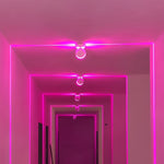 Cyberpunk LED Wall Light With Futuristic Beam