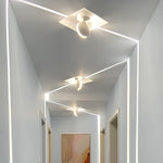 Cyberpunk LED Wall Light With Futuristic Beam