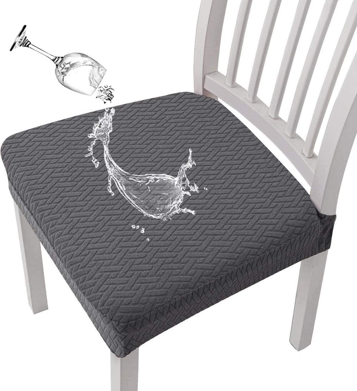Waterproof Jacquard Chair Cover For Artful Protection