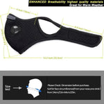 Reusable Carbon Filter Dust Mask for Easy Breathing
