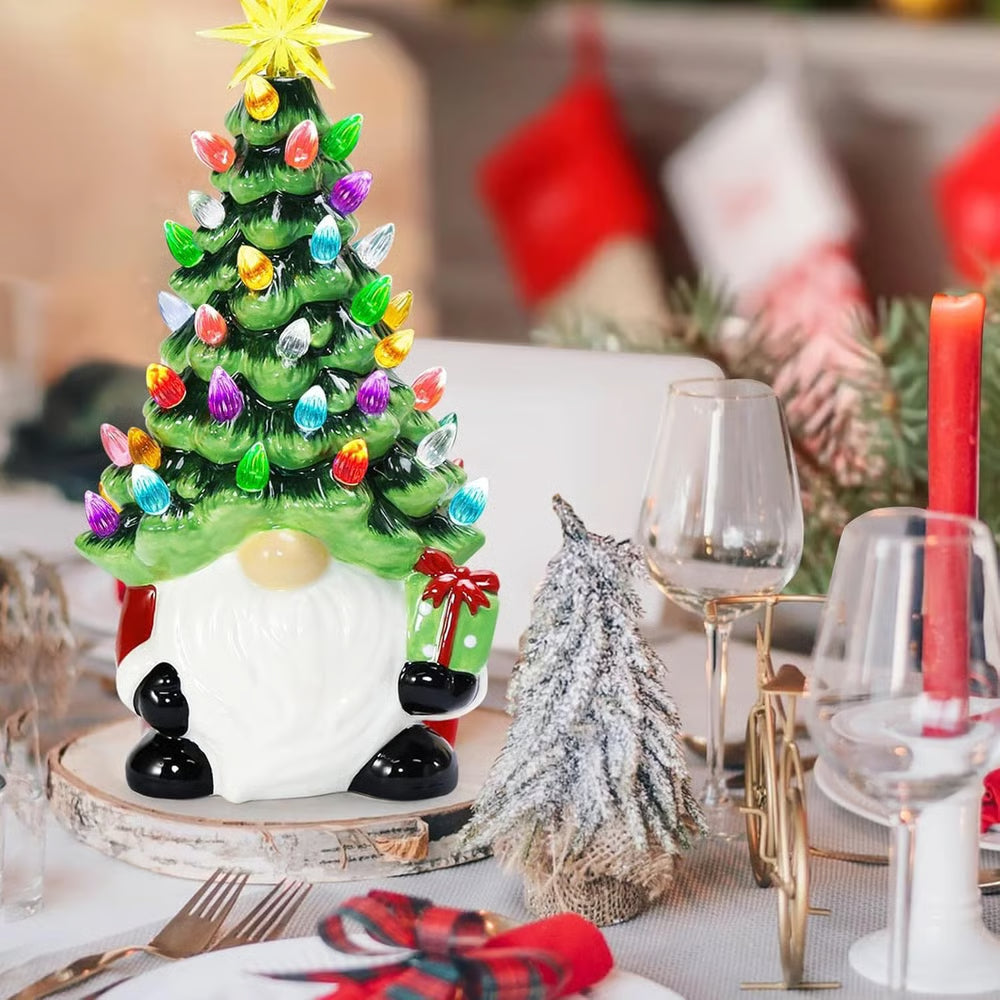 Glowing Gnome Tree Lighting For Festive Charm