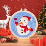 Christmas Embroidery Kit For Heartfelt Decor