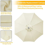 Outdoor Umbrella Canopy Cover For Patio Refresh