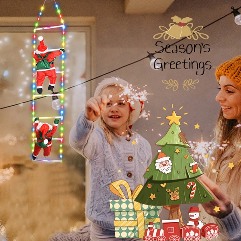 Christmas Ladder Lights For Festive Character