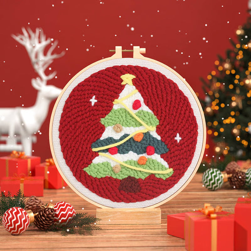 Christmas Embroidery Kit For Heartfelt Decor