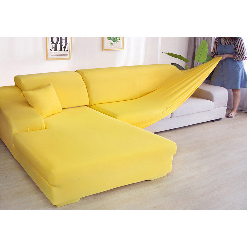 Solid Color Sofa Cover For Instant Refresh