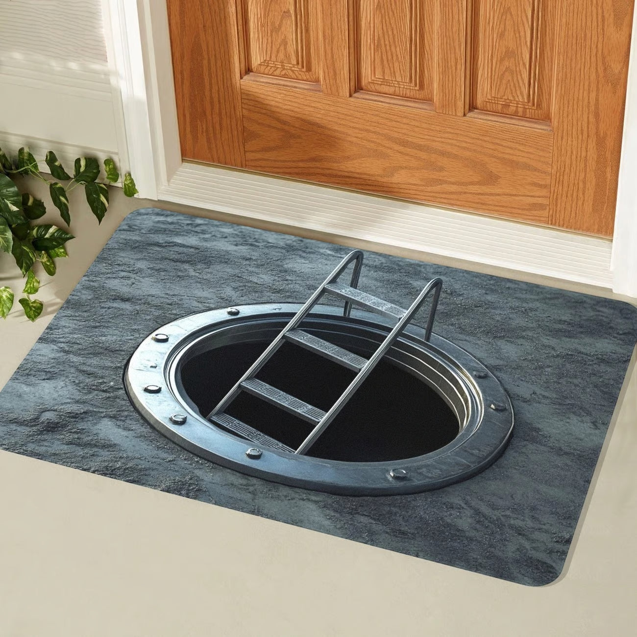 Zerbino Abisso Infinito con Illusione 3D