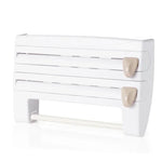 Wrap And Paper Towel Organizer For Tidy Counters